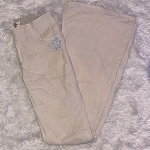 Free People Cream Pants